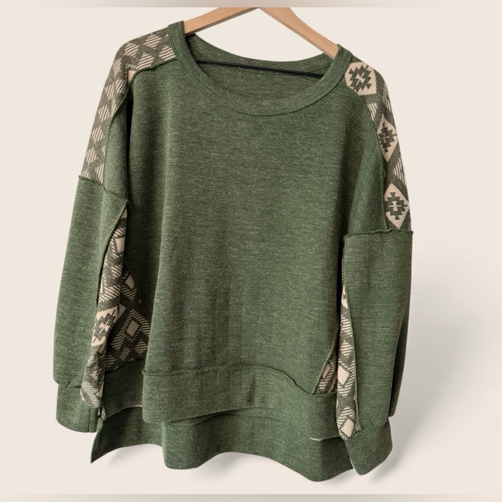 Green Sweater - image 1
